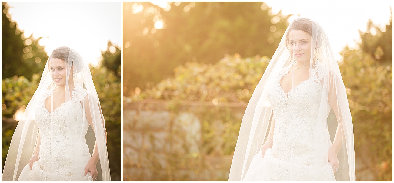 Bride at Eolia Mansion Wedding in Waterford CT by Jamerlyn Brown Photography