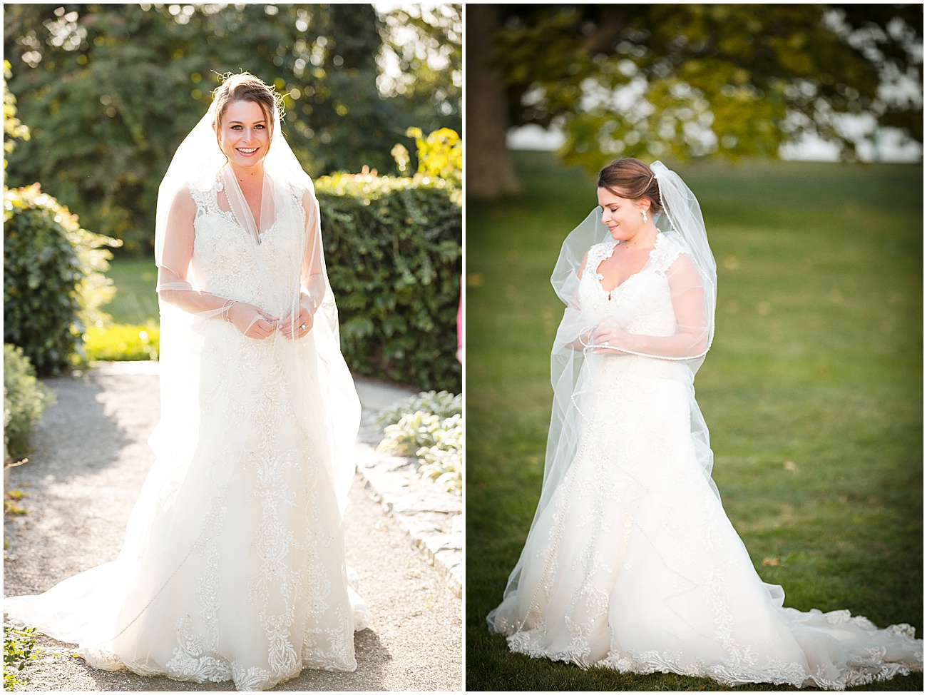 Bridal Potraits at Eolia Mansion Wedding in Waterford CT by Jamerlyn Brown Photography