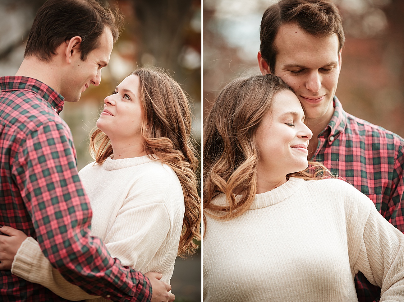 Bride and groom engagement session at Edgerton Park East Rock
