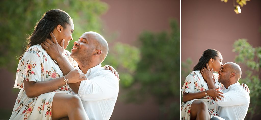 Yale University engagement session by Jamerlyn Brown Photography