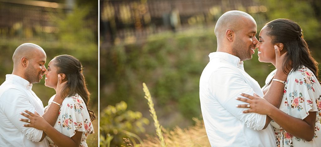 Sweet couple Yale University engagement session by Jamerlyn Brown Photography