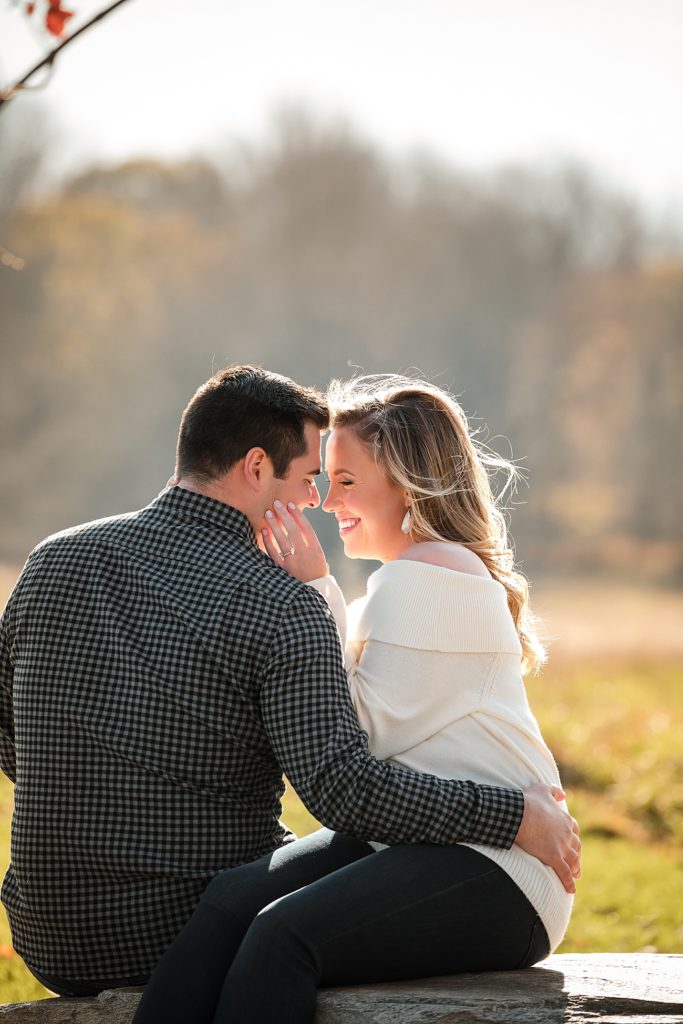 Connecticut engagement session at Waveny Park by Jamerlyn Brown Photography